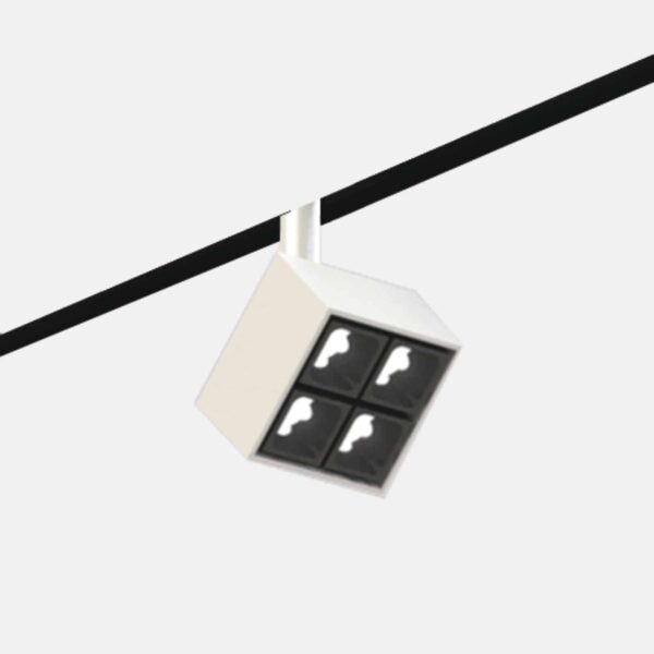 Leva Quadra Mini Track Q4 24/48V trimless recessed