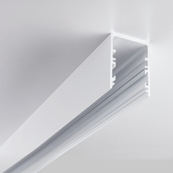 Minifile Openlight System Empty profile ceiling/semi-recessed