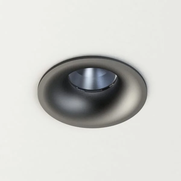 Convex recessed frame fixed GU10