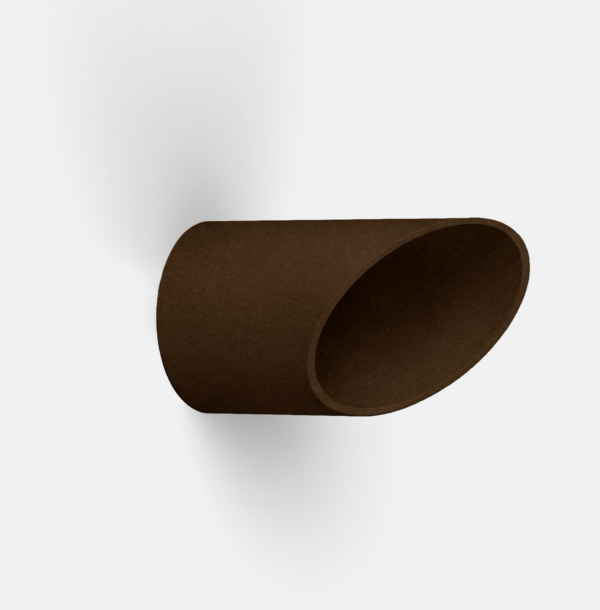 Oblique cut cover Ø36